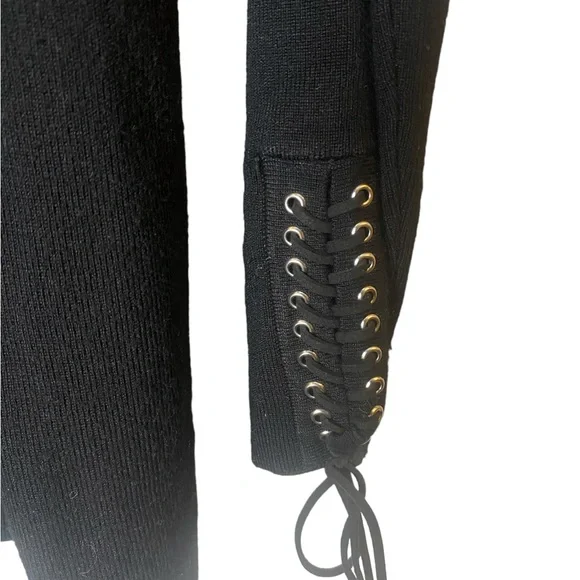 Philosophy Womens Sweater Size Medium Black Long Sleeves - Picture 6 of 7